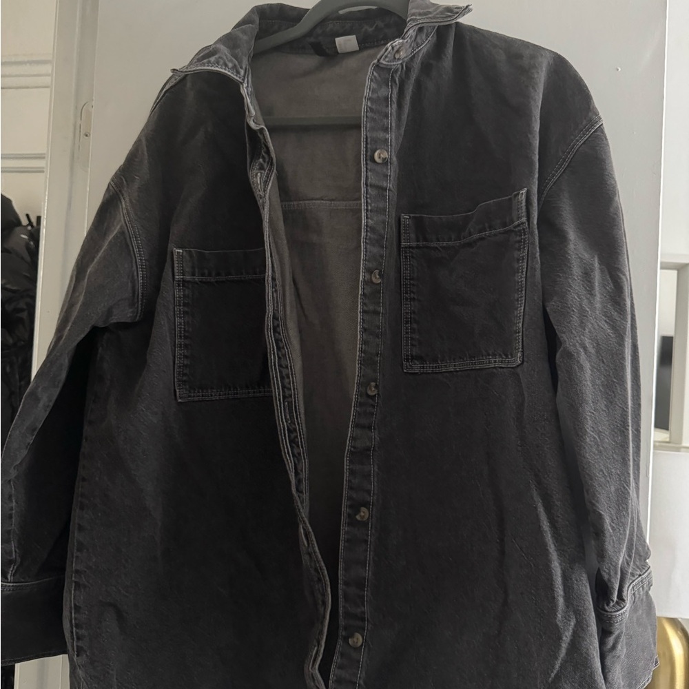 H&M Denim button up